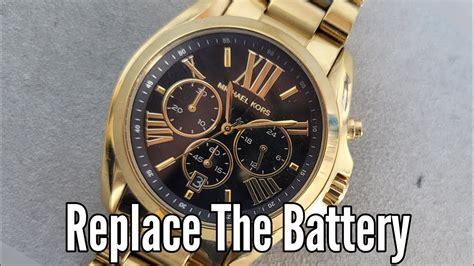 does michael kors replace batteries|Michael Kors authorized watch repair.